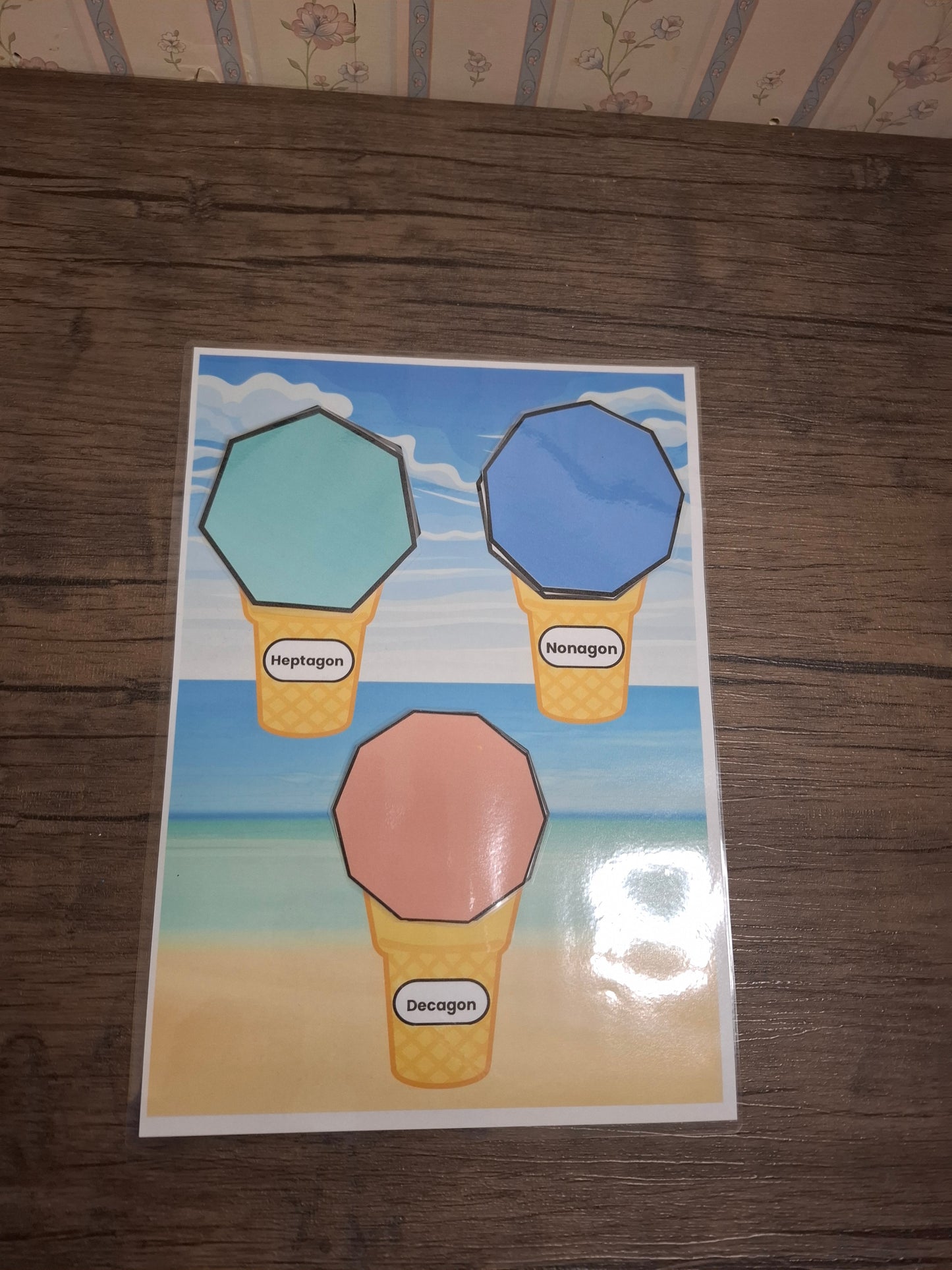 Engaging Shape Learning Busy Book - Cut and Stick Activities for Kids